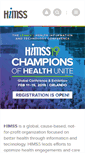 Mobile Screenshot of himss.org