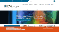 Desktop Screenshot of himss.eu